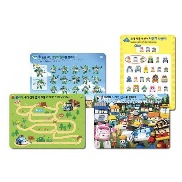 Пазл Robocar Polypoli and Friends Bag, 1 комплект, 94 Peace, лучший пазл для малышей в Корее