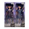 2 Boxes Wednesday Adams Action Figures Toy Set, 11.5 Inch Dolls, Wine Lip, Short Sleeve Skirt,All Joint Mobility,Birthday Gifts for Kids Girls Fans
