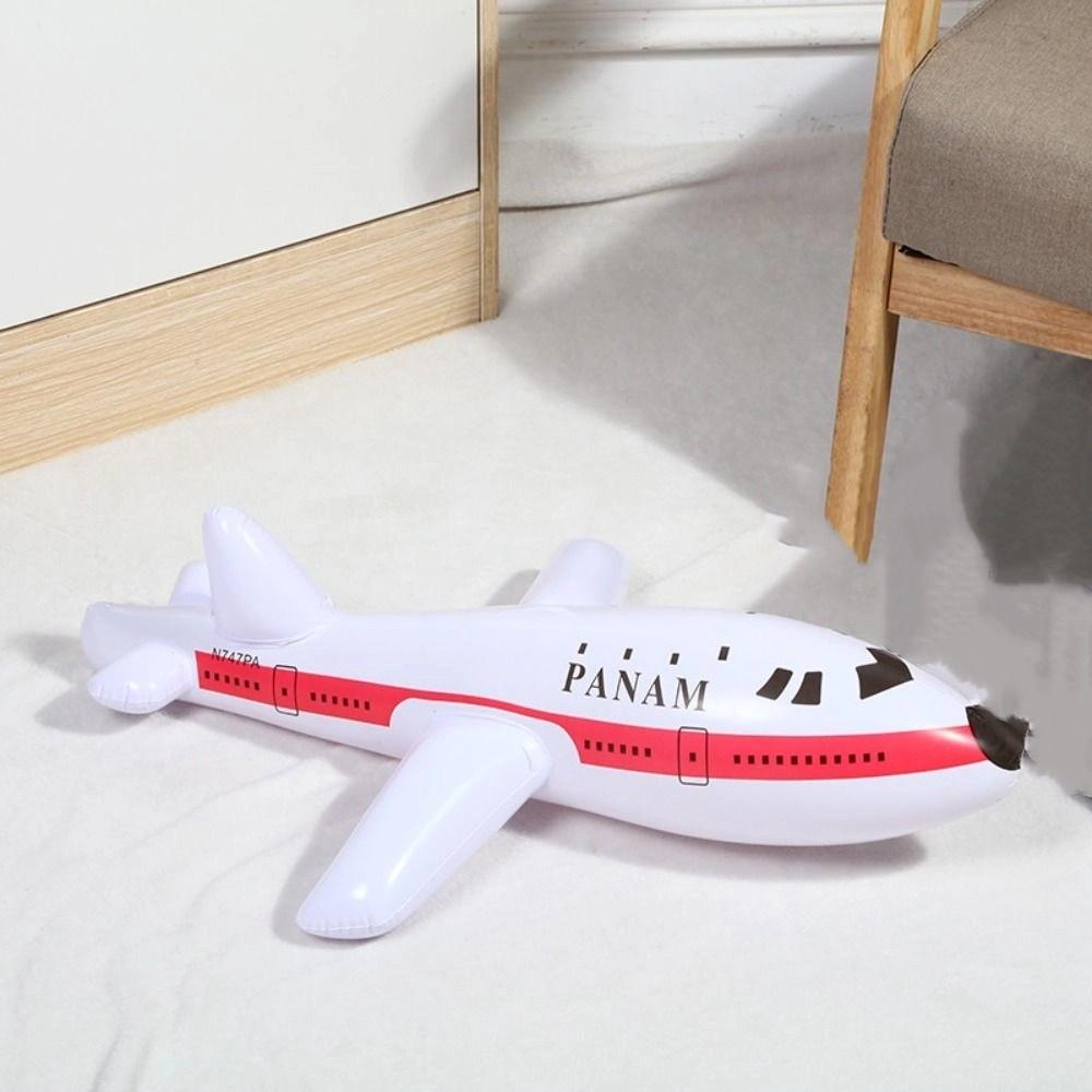 Kids Toys Inflatable Aircraft Toys PVC Balloon Inflatable Balloon Outdoor Fun Toy  Parent-child Toy