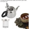 1.2 л/1.5 л Чайник из нержавеющей стали Кофейник Практичный Современный Дизайн Посуда для горячей воды С мелким фильтром для заваривания листового чая