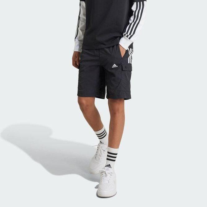 adidas Уличные повседневные брюки для подростков Черные IV7050