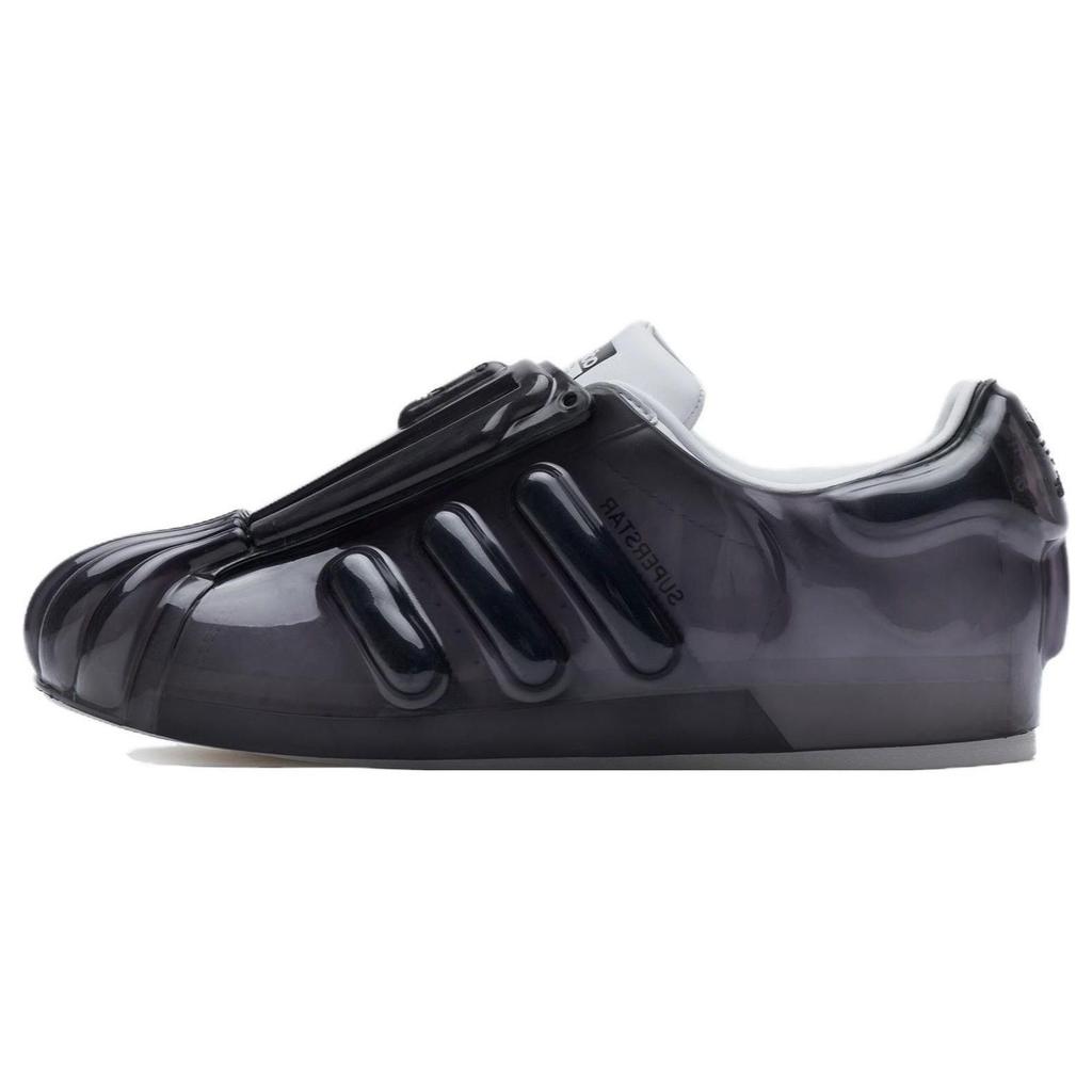 Adidas Originals Superstar Bubble Shell Toe Trendy Comfortable Durable Low-Top Skate Shoes Men Sneakers Black IH3115