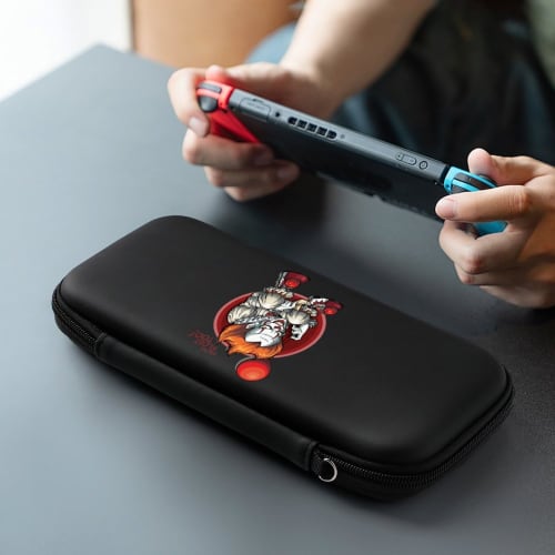 Pennywise Switch Case, Storage Bag, Game Console Storage Bag, Carrying Case, Protective Case for Switch, Large Capacity Game Card Storage, Holds 15 Ga