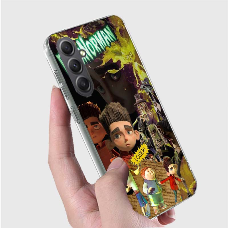 Cartoon Movie P-ParaNorman Phone Case for Samsung A16 A26 A36 A56 A17 A37 A57 A07 A06 A02S A03 A04S A05S Galaxy Note 20 10 A50S