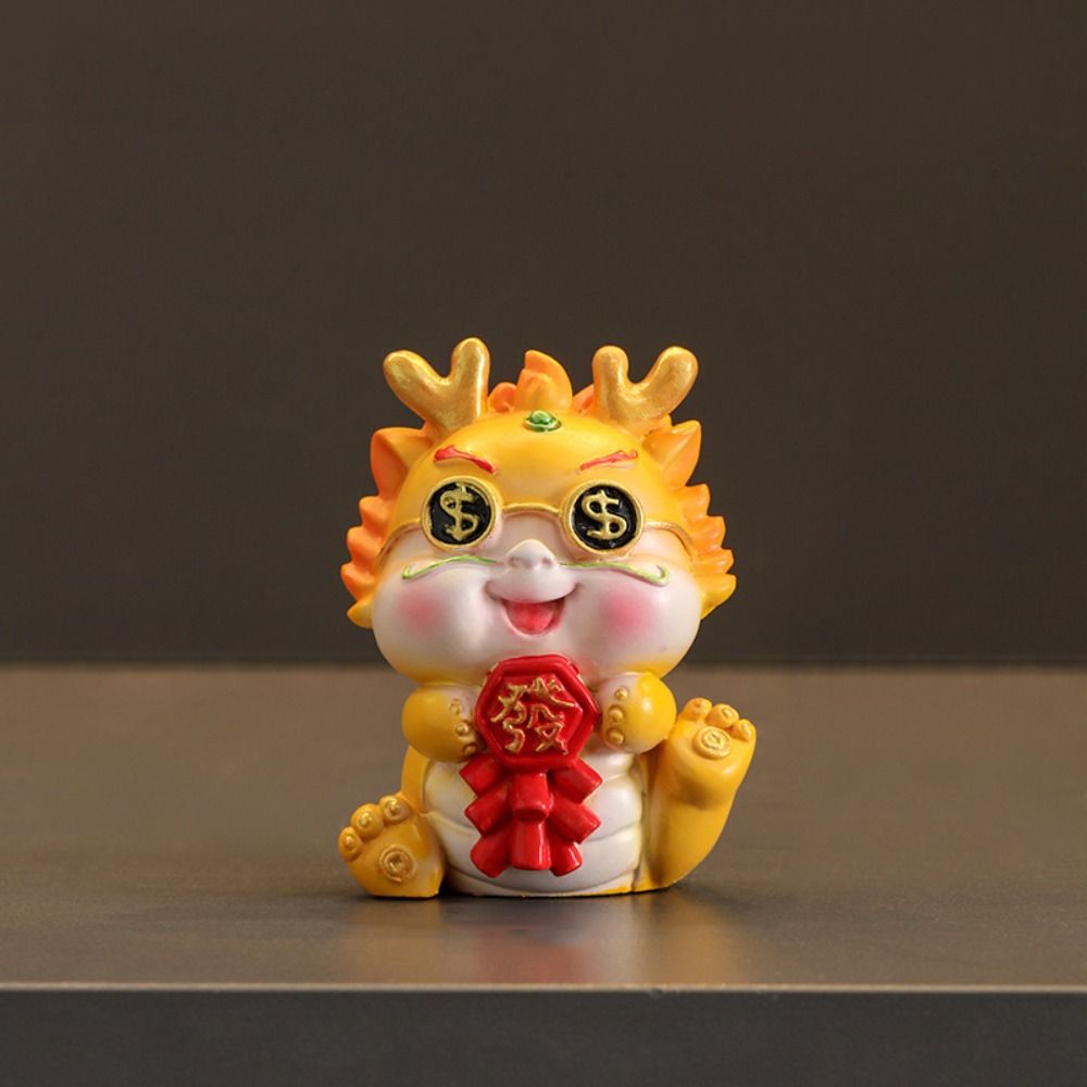 Зодиакальный дракон Дракон Микро Ландшафтные украшения Автомобильные аксессуары