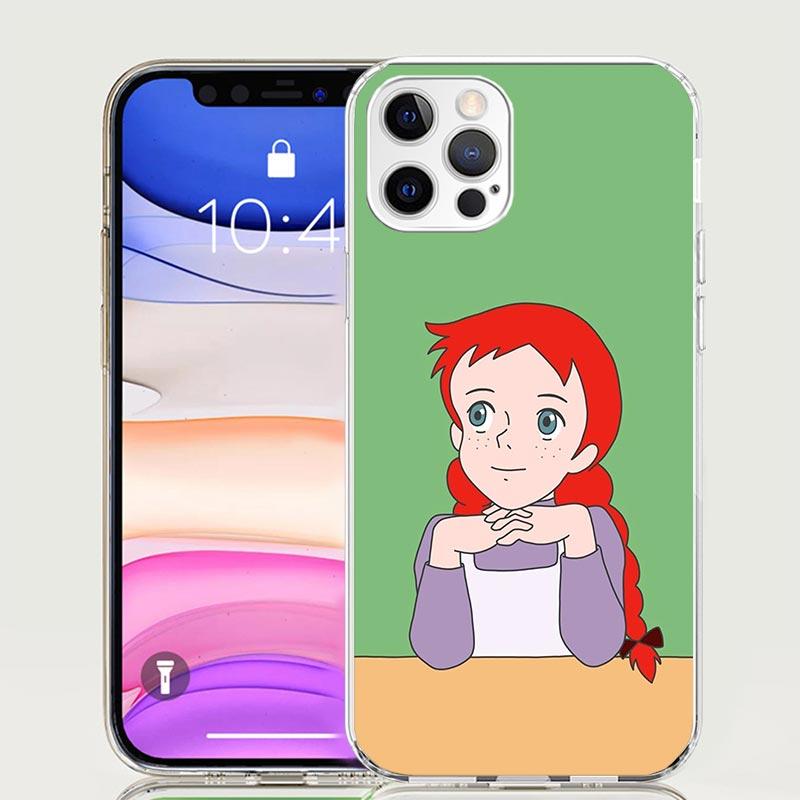 A-Anne Of Green Gables Shirley Phone Case For iPhone 18 17 Air 16 15 Plus 11 14 Pro Max 13 Mini 12 7 8 + SE Pattern Art Customized