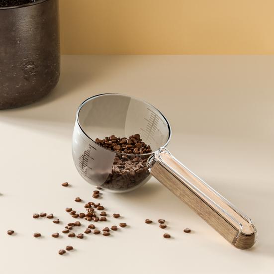 Мерная ложка для корма для домашних животных, мерная ложка для корма для собак и кошек для влажного корма, точное измерение, инструмент для контроля порции корма для домашних животных для рисовой муки, сои