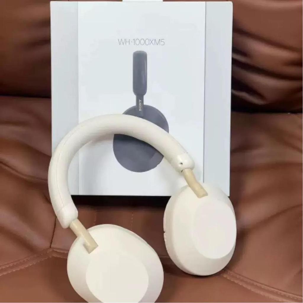 Беспроводные Bluetooth-наушники Sony WH-1000XM5 с шумоподавлением, полноразмерные, для игр и звонков