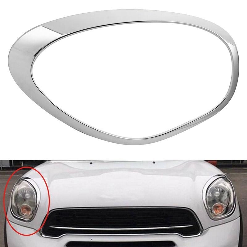 51139801574 Декоративное кольцо ободка правой передней фары Подходит для Mini Cooper R60 Countryman 2016 2015 2014 2013 2012 2011