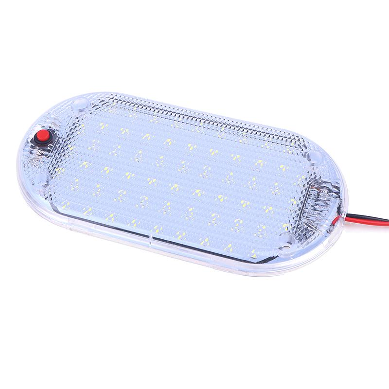 60Led 12V-85V Led Автомобиль Купол Крыша Потолочная лампа для чтения Внутренний свет на крыше