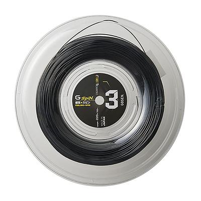GOSEN Жесткая теннисная струна 16л 220м Катушка 3 16L Катушечная струна TSGS302 G-SPIN3 G-Spin