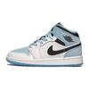 Детские кроссовки Air 1 Mid SE GS White Ice Blue черные DV1337-104