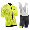 Men Women Cycling Jersey Set Short Sleeve Breathable Mountain Bike Apparel Riding Gear