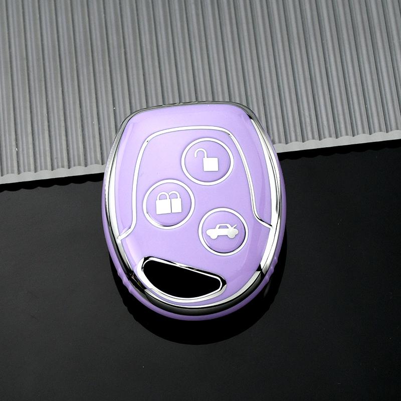 Чехол для дистанционного ключа с 3 кнопками, чехол-держатель для брелока, протектор для Ford Focus Mondeo Festiva Fusion Suit Fiesta KA
