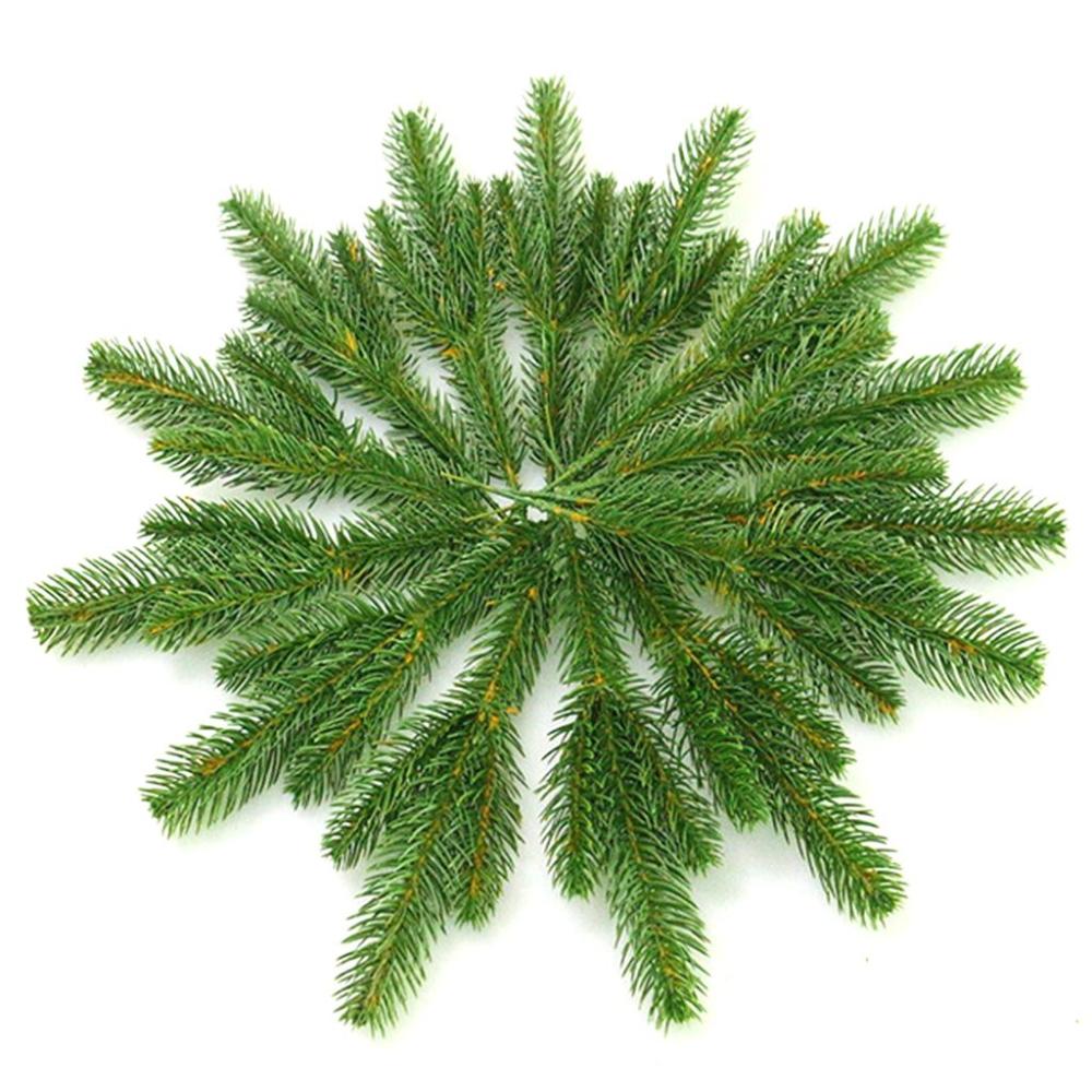 Evergreen Plants Artificial Pine Needles Home Decor Christmas Decorations Wreath Accessories