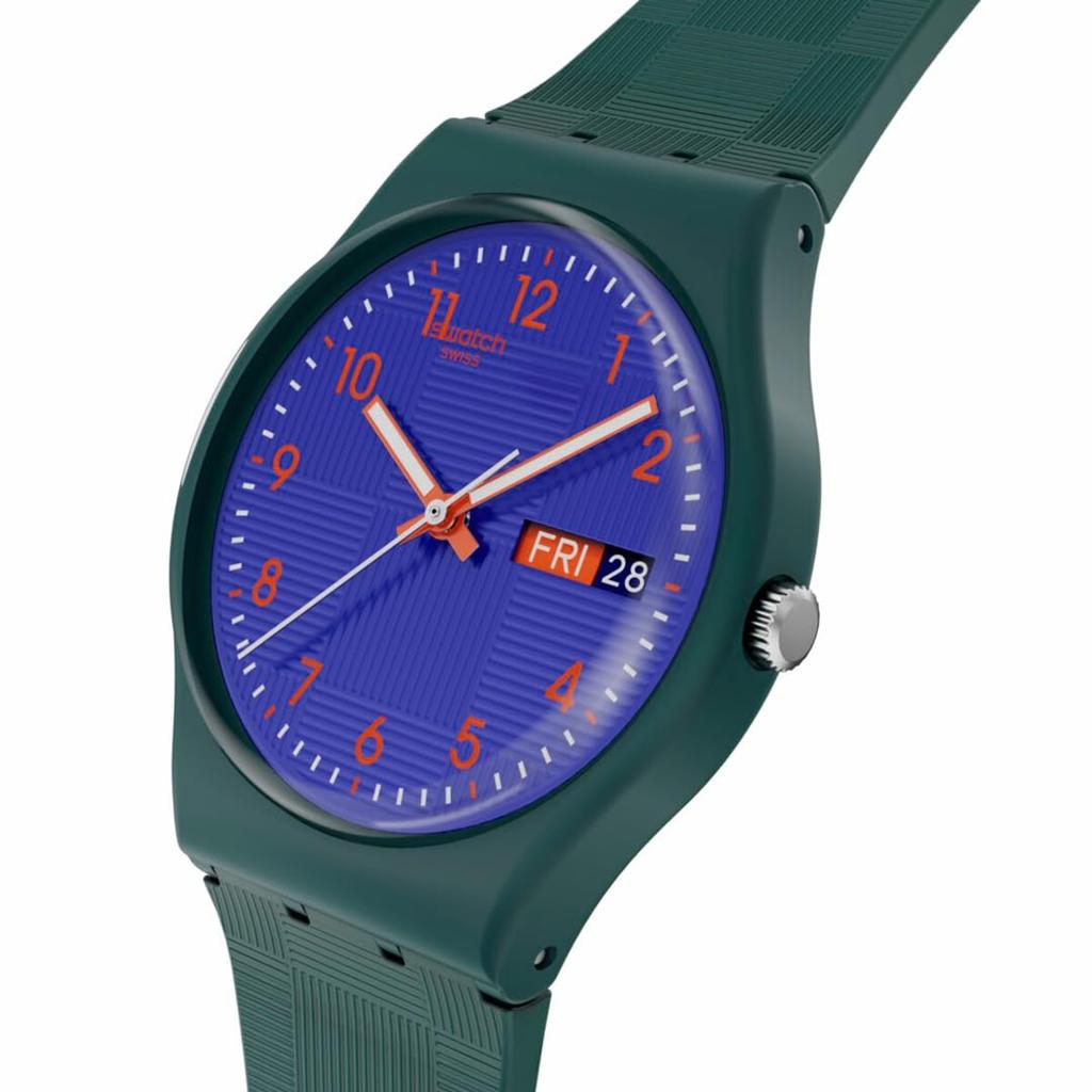 Часы Swatch Pattern Formation SO28N706 Зеленые