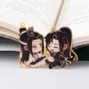 Mark Student Gift Metal Wei Wuxian Lan Wangji Bookmark Stationery Mo Dao Zu Shi Book Markers