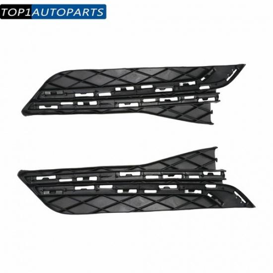 2PCS For Honda Odyssey 2014-2017 Front Left & Right Bumper Fog Light Cover Trim
