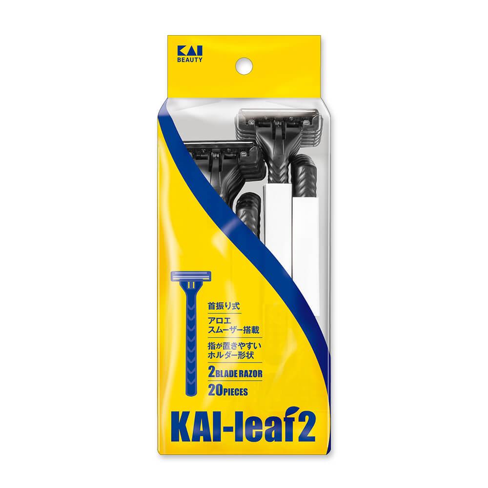 Kai leaf2 razor (10-pack or 20-pack)