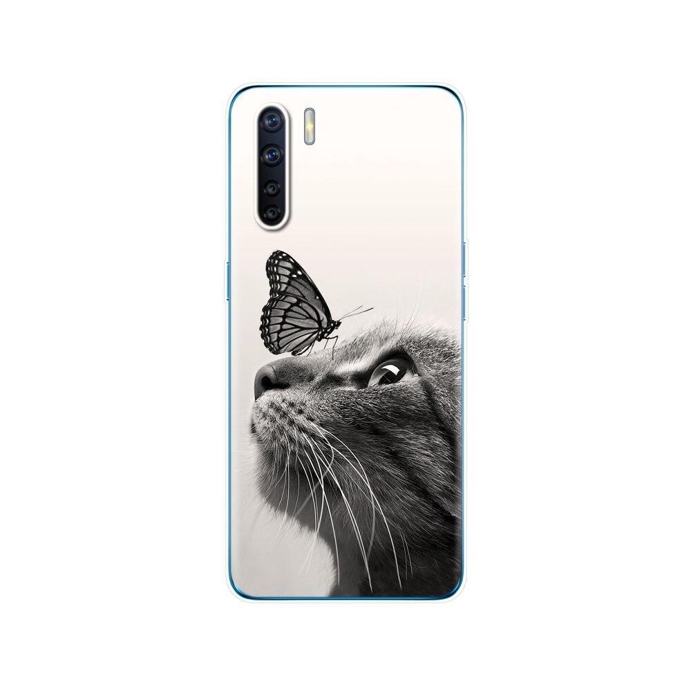 Чехол для OPPO A91 6,4 дюйма, силиконовый мягкий чехол из ТПУ для телефона OPPO A 91, чехол OPPOA91, чехлы CPH2001 CPH2021, чехол-бампер