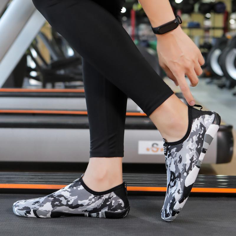 Мода Новые Летние Пляжные Акваобувь Уличные Ботинки для Водного Трекинга Быстросохнущие Дышащие Походные Акваботинки Облегченные Кроссовки для Йоги