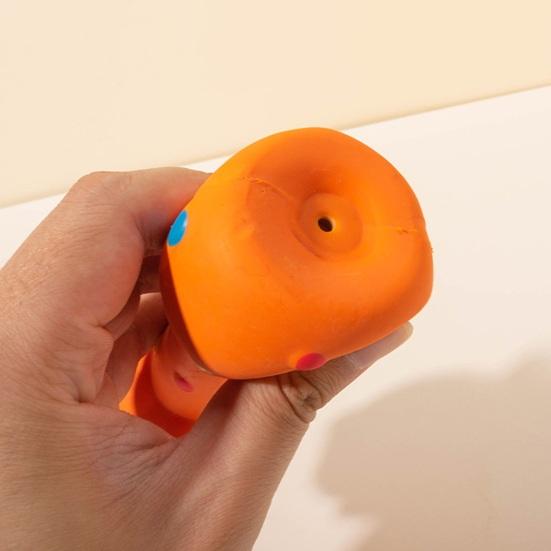 Собака Латексная Жевательная Игрушка Прочная Устойчивая к Укусам Гантель Жевательная Игрушка Очистка Здоровье Полости Рта Предотвратить