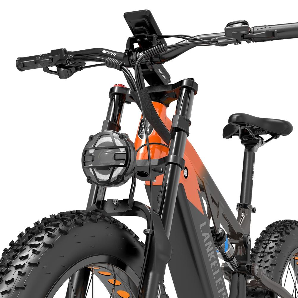 Электровелосипед Lankeleisi 26" Мотор 1000 Вт Вездеходный Ebike 48V 20AH Макс. Дальность 150 км Нагрузка 150 кг RV800