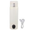 Portable Milk Warmer Cordless 37 To 50℃ Adjustable 300ML Capacity Travel Bottle Warmer for Breast Mi