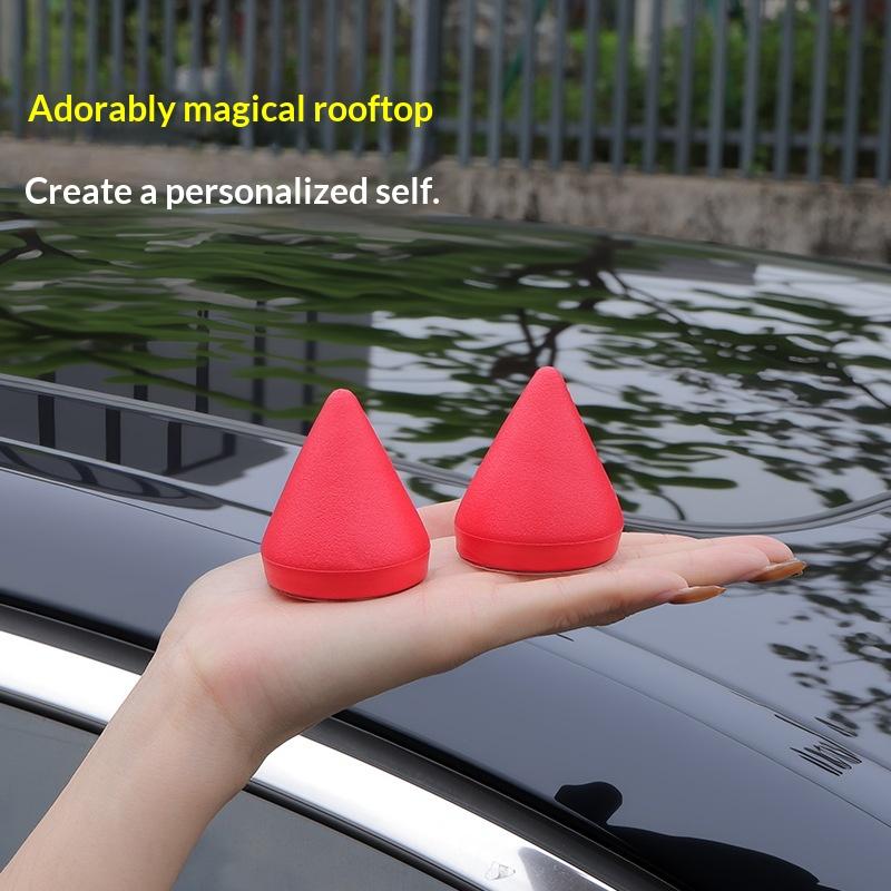 2/4/8Pcs Universal Car Anti-Collision Stickers, Three-Dimensional Anti-Tailgating, Door, Front And Rear Anti-Scratch Film