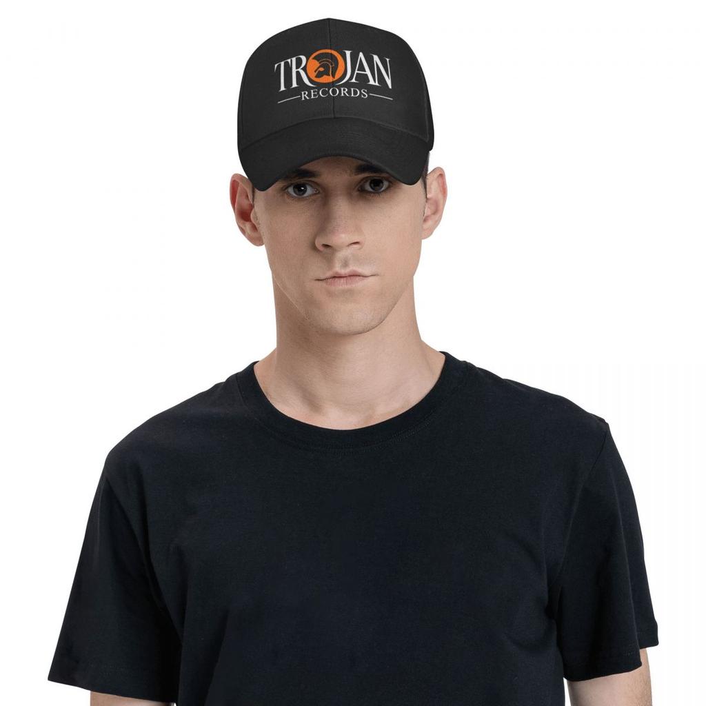 Trojan Records British Label Hat Thickened Baseball Cap Unisex And Women Four Seasons Sun Visor Summer Breathable Sports Caps