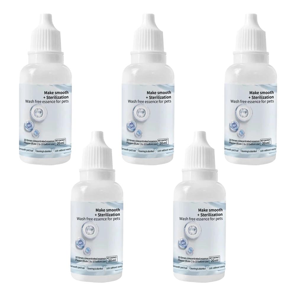 3-5 шт. паровая щетка для кошек, бесплатная эссенция для мытья волос, сыворотка для ухода за животными, эссенция для депиляции кошек и собак, паровая щетка для чистки домашних животных