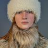 AWESOME NEEDS SUGARLOAF HAT_FLUFFY CREAM