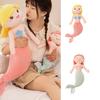 Mermaid Pillow Throwing Pad Plushes Cushions Toy for Bedroom Sofa Home Decoration Home Cushions