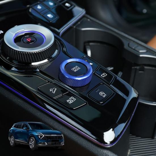 1PCS Center Console Gear Shift Switch Knob Cover Trim For Kia Sportage -2025