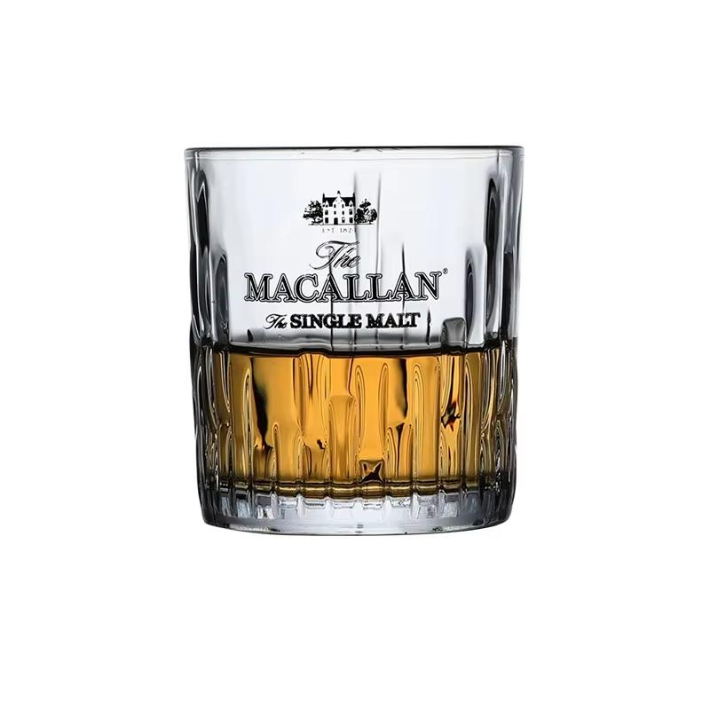 Macallan Private Collection Хрустальный бокал для виски Граненый стакан для виски с камнями Произведение искусства Бокал для вина для любителей виски