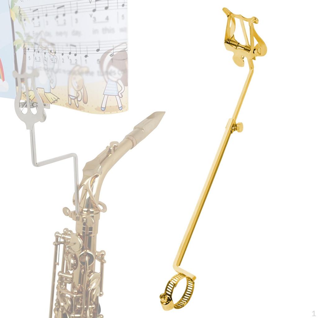 Зажим для лиры кларнета для нот, держатель для маршировки