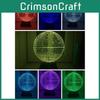 Star Wars Death Star 3d Led Night Light With Touch Control For Bedroom Decor