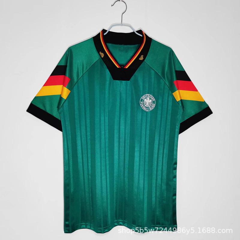 1990 German Scotland main vintage vintage field player edition jersey, German Müller Kross Havertz jersey