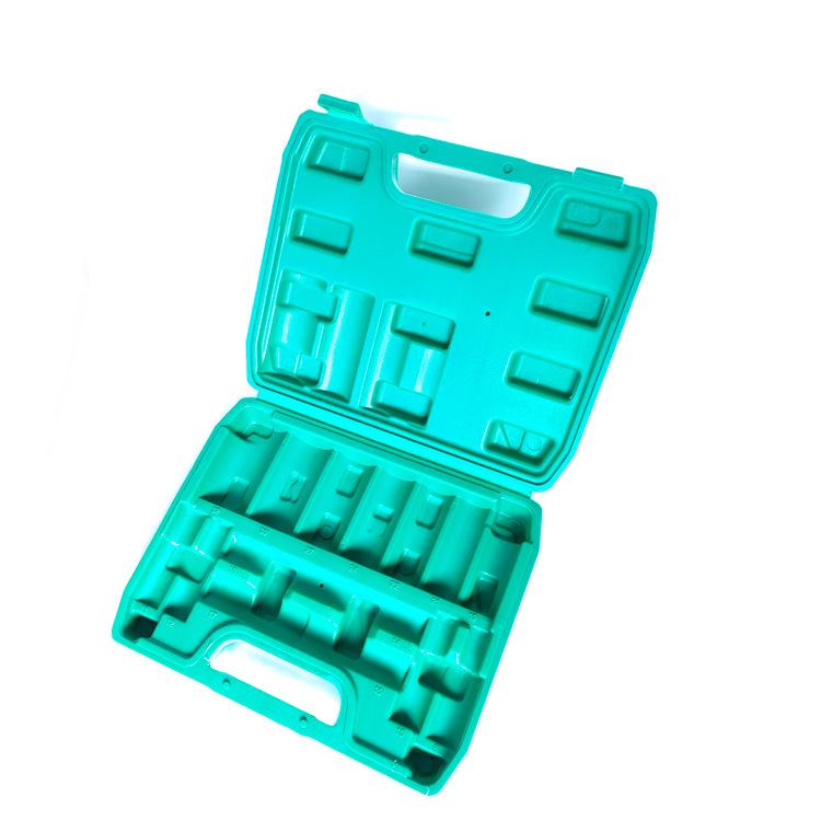 Portable Large Tool and Sleeve Storage Box with Extended Sleeve Head for Car and Home Use