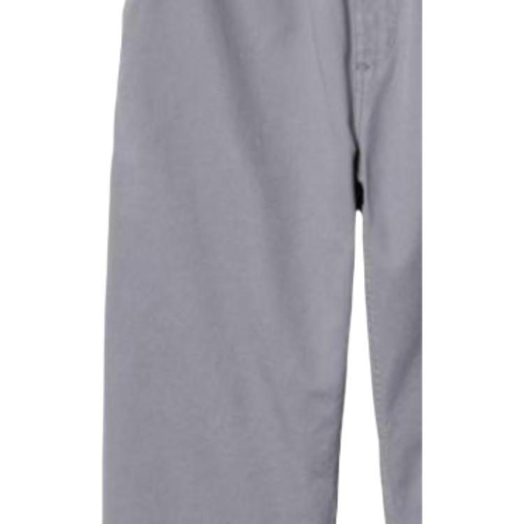 Carhartt WIP Брюки Flint Однотонные С нашивкой-логотипом Прямой крой Повседневные брюки Мужские брюки I029919-1NK-GD