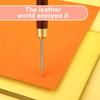 Leather Punching Awl Tool with Protective Lid Leather Craft Punching Awl Tool For Craft Lover And Professional Tailors