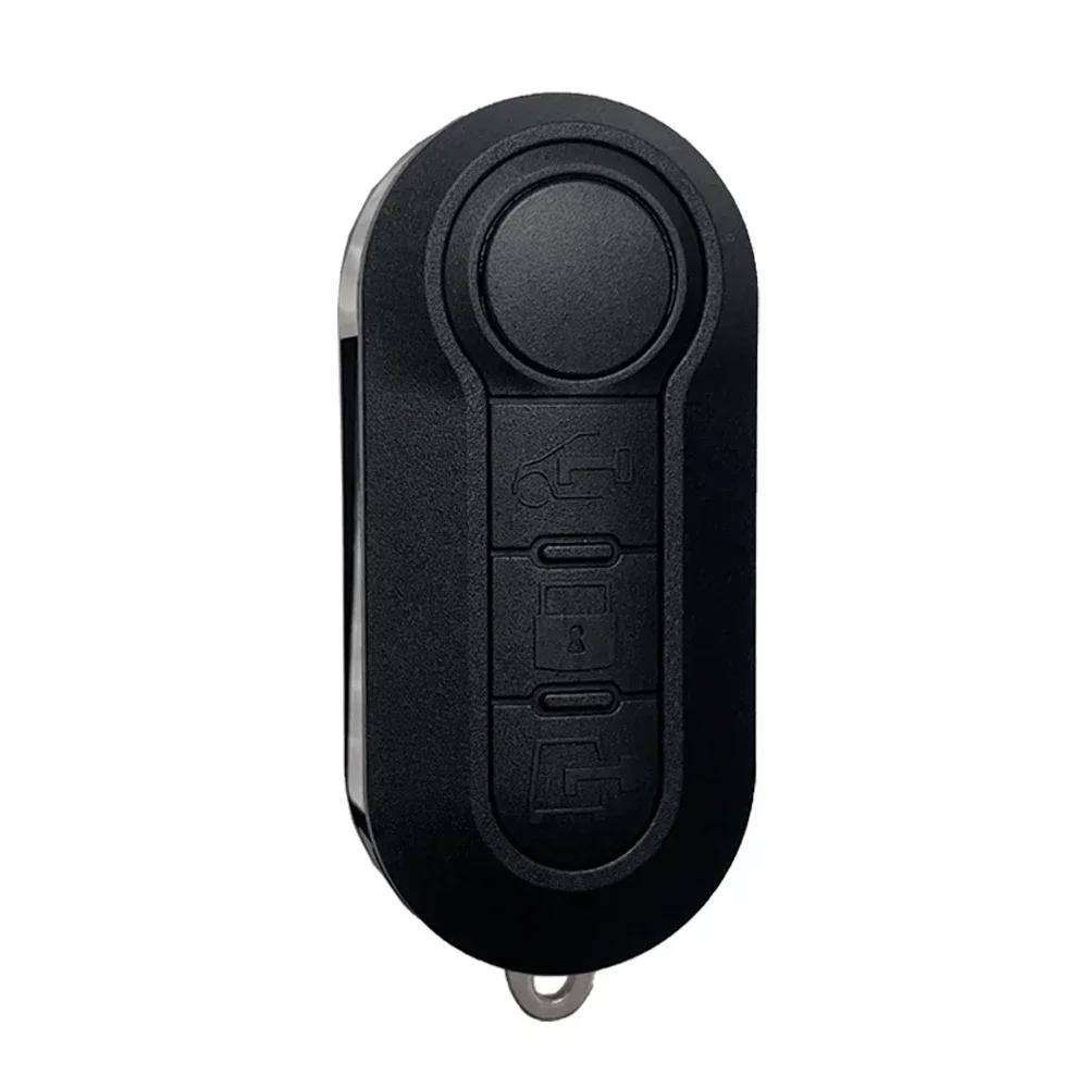 YOCASTY Flip Folding Car Key Shell Case Cover For Fiat 500 Doblo Bravo Ducato Qubo Grande Punto SIP22 Blade 2/3 Button