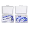 Hearing Protector Blue Lanyard with Transparent Clip Deaf Aid Holder Strap Loss Rope for Elderly Chi