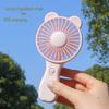 Cartoon Mini USB Rechargeable Portable Fan for Students - Desktop & Handheld
