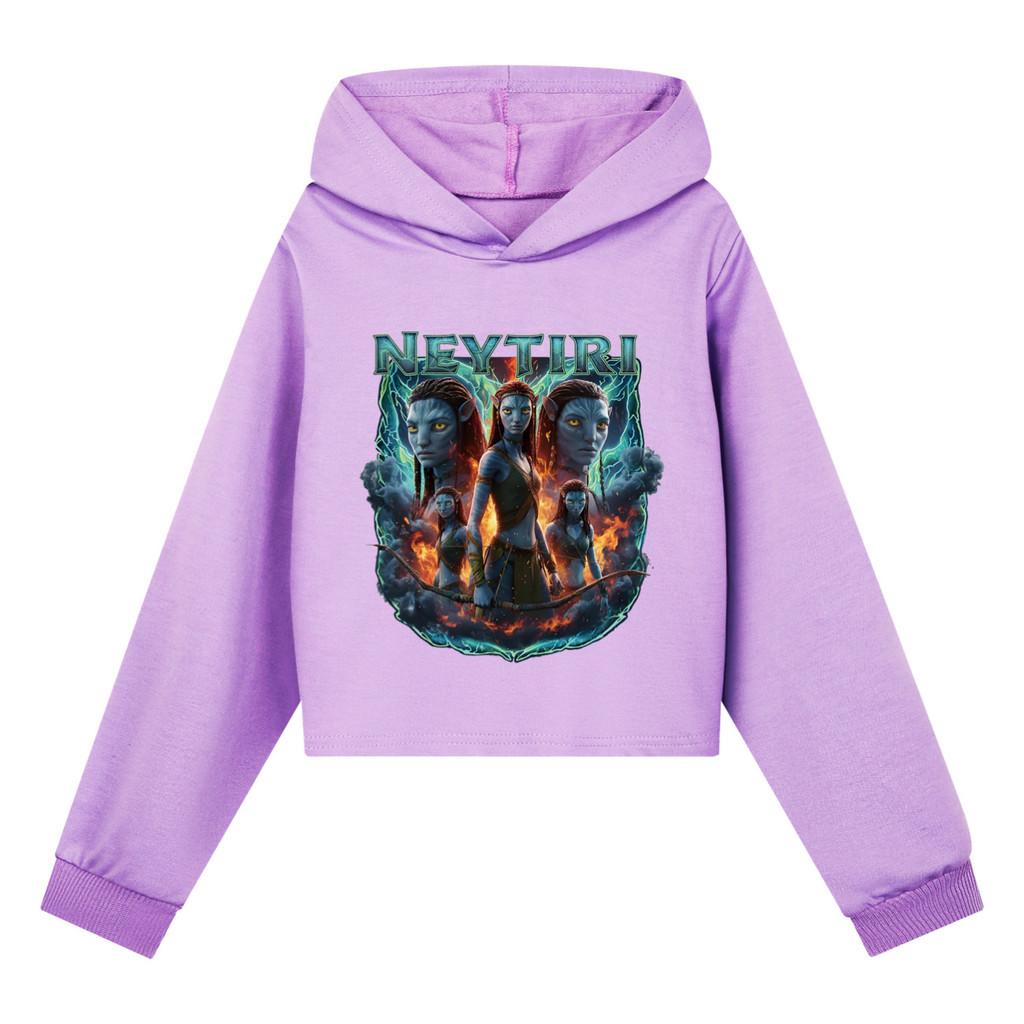 5417 Детские Девочки Печатные Хлопок Цветные С Длинным Рукавом Худи