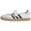 Samba Jane White Black Gum Women Sneakers Footwear-White Alumina Core-Black JR1402