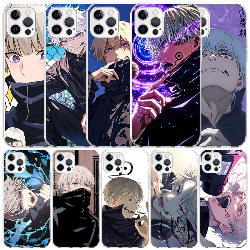 Kaisen J-Jujutsu Inumaki Toge Phone Case For IPhone 16 17 Air 16E 15 14 Plus 13 Mini 12 11 Pro Max 7 8 + SE 2020 Soft TPU Back C