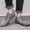 Мужские повседневные туфли из коровьей замши, мужские кроссовки для спорта на открытом воздухе, обувь для ходьбы для отца, молодежные трендовые уличные туфли s