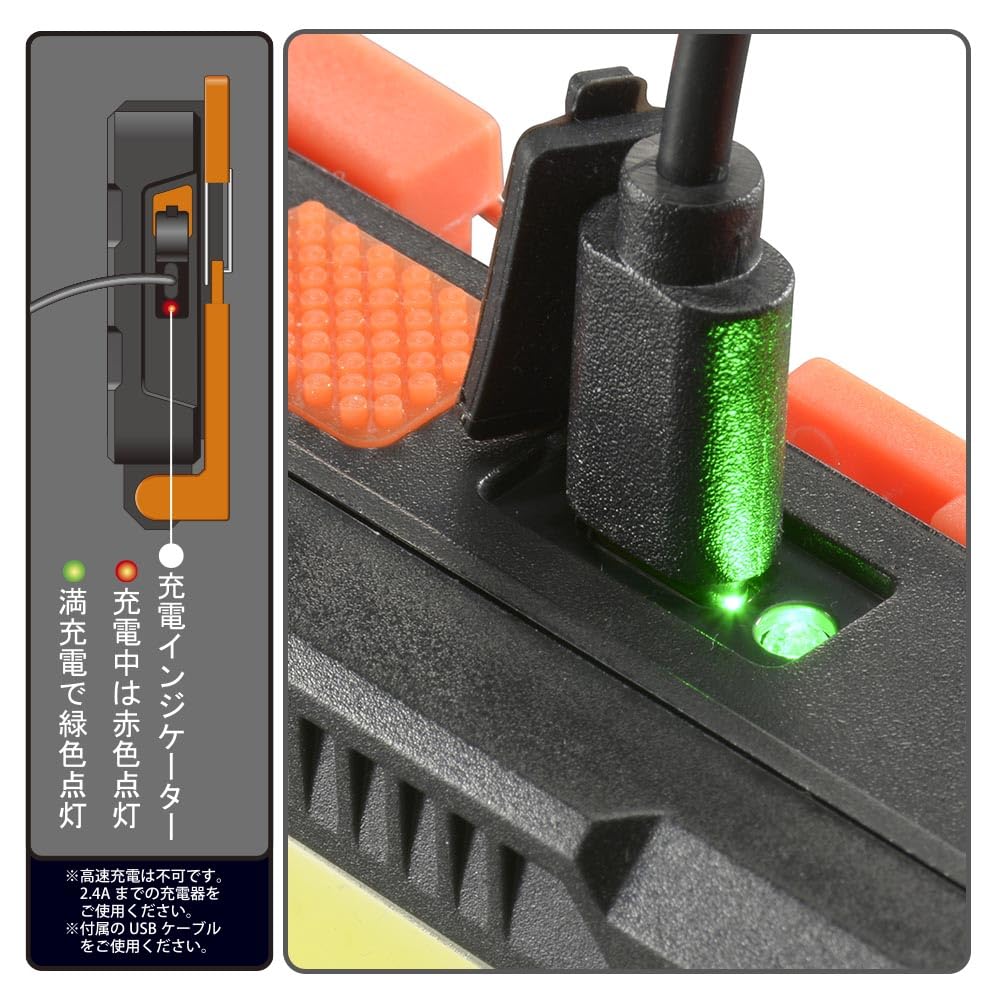 OHM Рабочий USB с магнитом и аварийным освещением для ночи и кемпинга OHM Электрический свет, Перезаряжаемый, Светодиодный, Мульти-фонарь-карабин, Работа, Рыбалка,