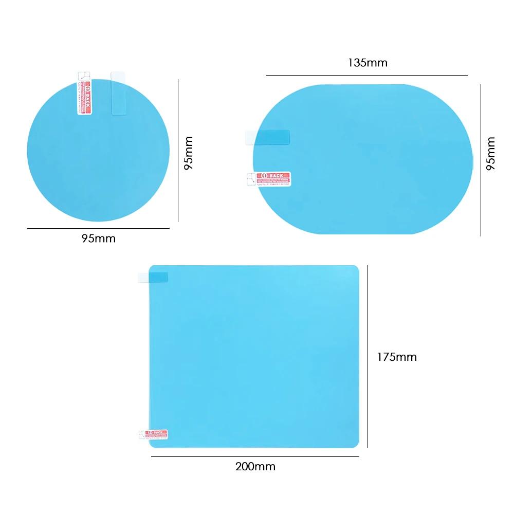 Car Rearview Mirror Film Side Window Rainproof Clear Film 2 Pcs Anti Fog Window Mirror Protective Film Sticker Car Accessories
